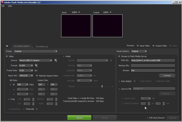adobe flash media live encoder download for mac